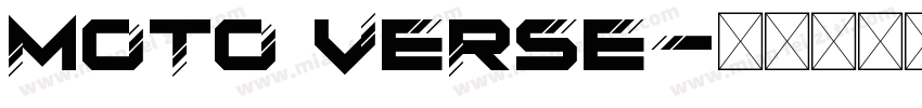 MOTO VERSE字体转换